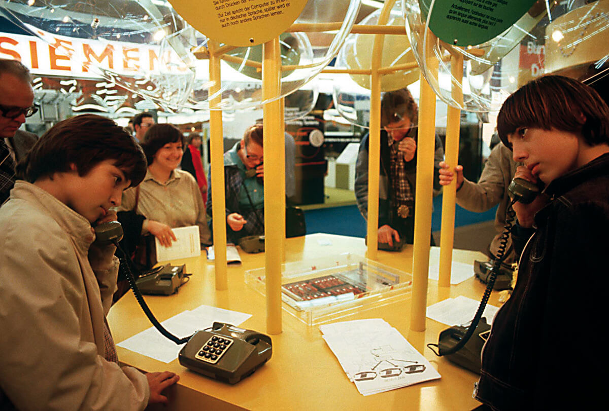 Geneva: Telecom 79 where visitors could find all the modern equipment available on the market