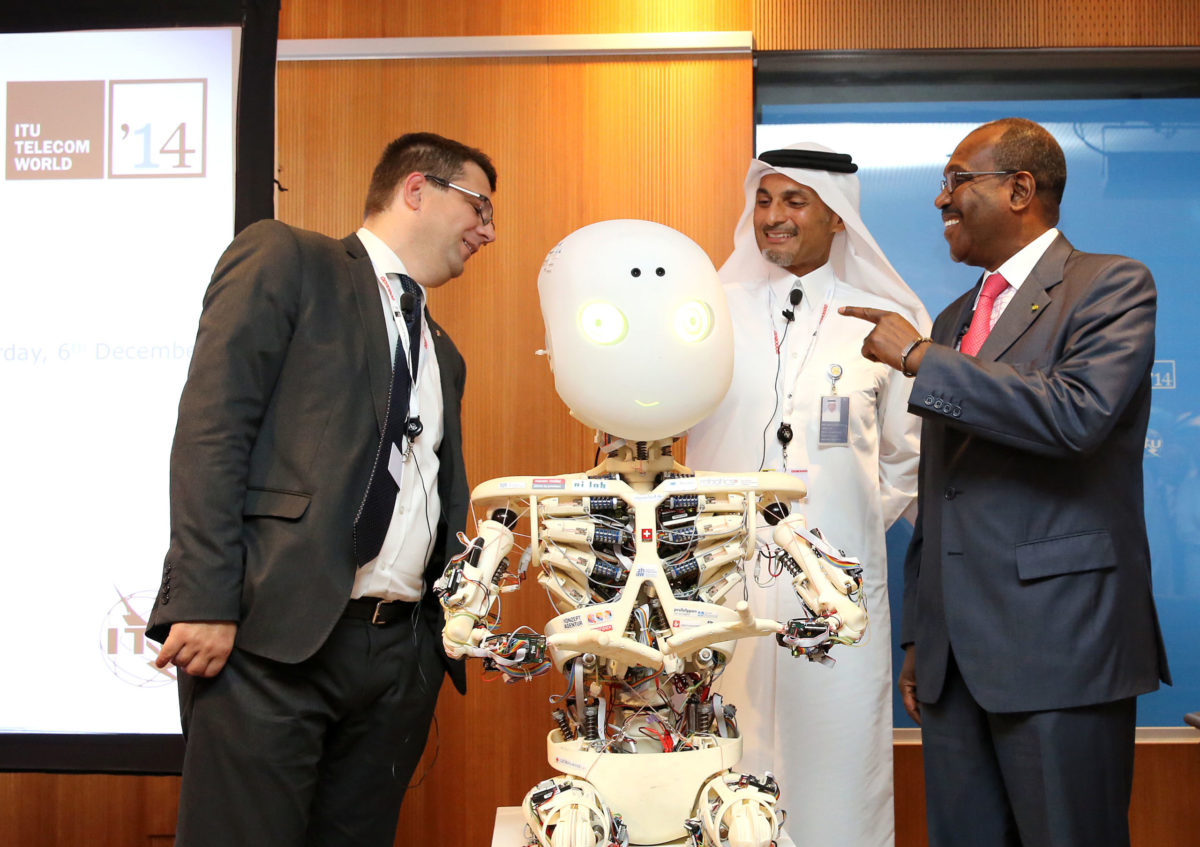 Doha: Press Conference @ ITU Telecom World 2014