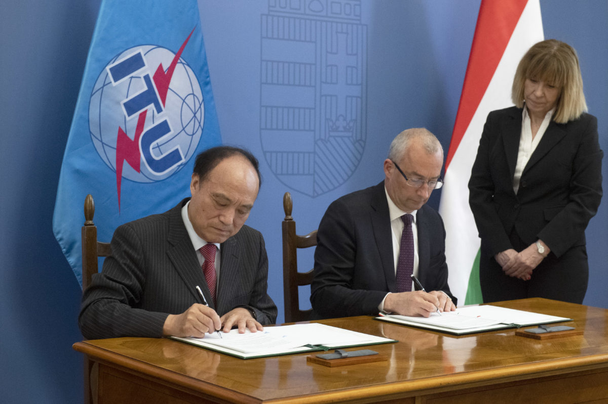Budapest: Signing Ceremony @ ITU Telecom World 2019